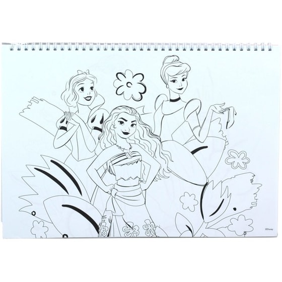 Μπλοκ Ζωγραφικής Gim A4 40Φ Princess image 3