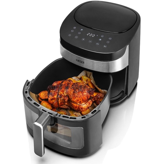 HAEGER AF-D80.008A 1800 W 8 L Μαύρο Φριτεζα Αερος image 2