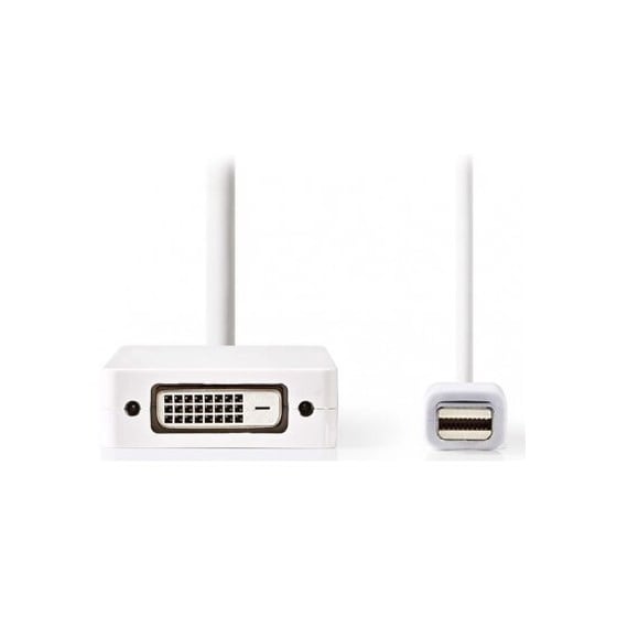 Αντάπτορας HUB Nedis Mini Display Port to DP/DVI/HDMI - Λευκό image 1