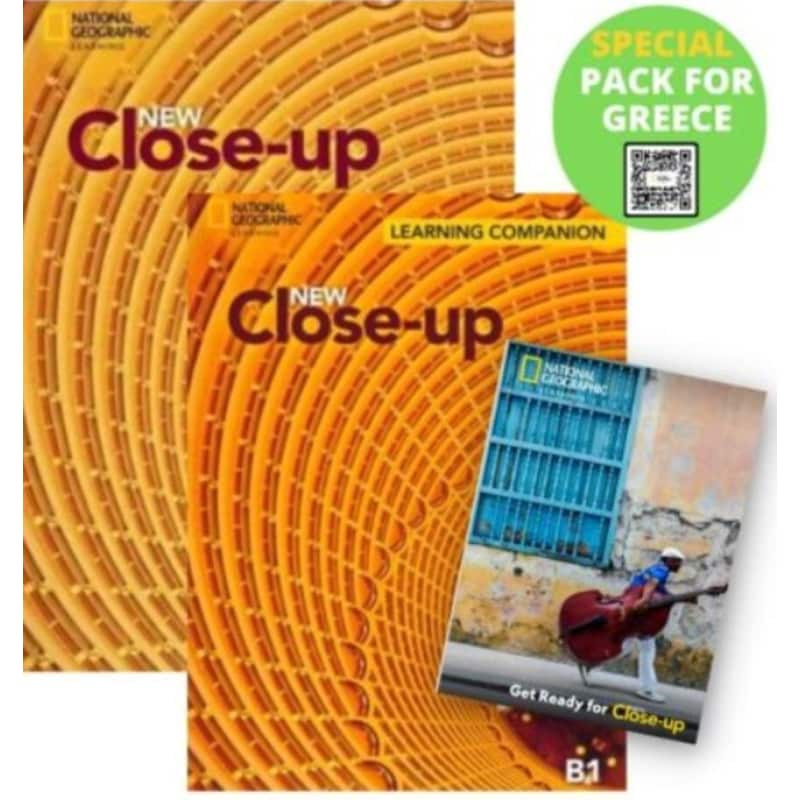 New Close-Up B1 Special Pack For Greece (Students Book + Spark + Companion + Testbook + Notebook)