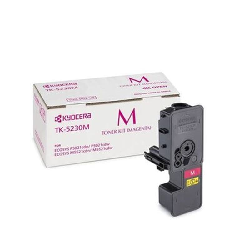 Kyocera Ecosys M5521mfp/p5021 Toner Hc Magenta (tk-5230m) (kyotk5230m) KYOCERA