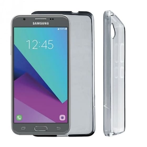 Θήκη Samsung Galaxy J3 2017 - Volte-Tel Slimcolor - Διάφανο Γκρι image 0
