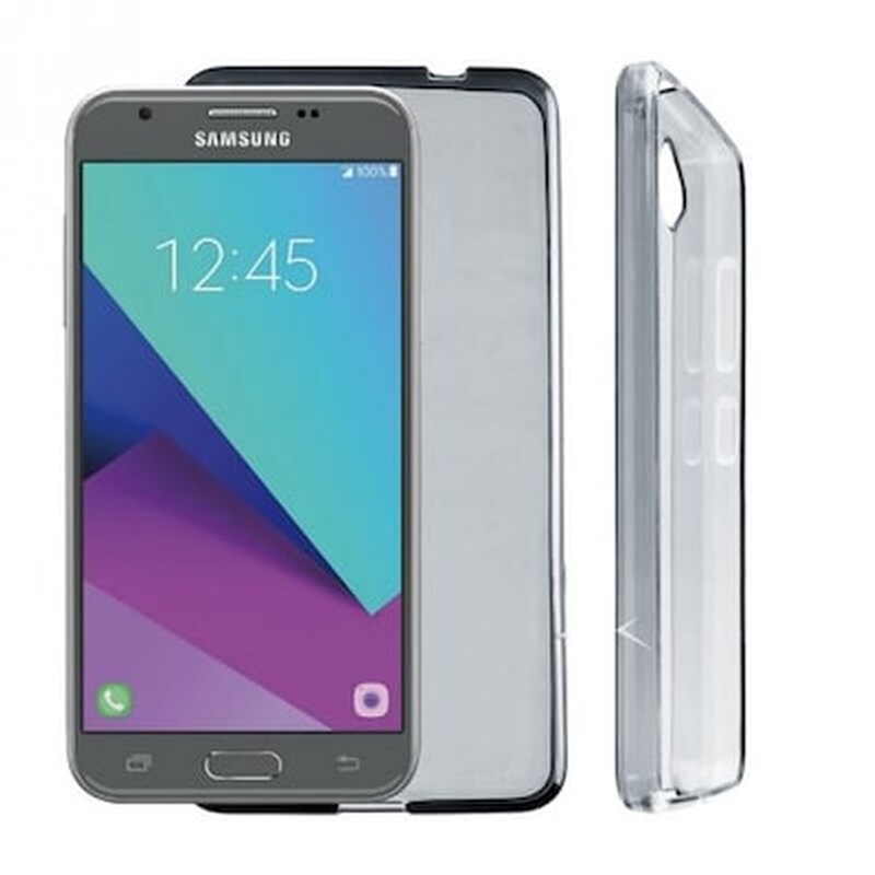 Θήκη Samsung Galaxy J3 2017 - Volte-Tel Slimcolor - Διάφανο Γκρι VOLTE-TEL