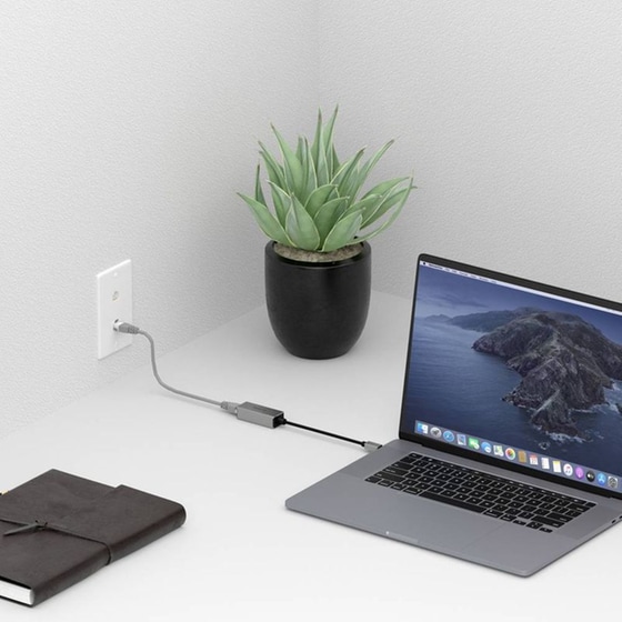 Marmitek 44139 USB Hub USB-C / Ethernet Adapter 0.15 m- Silver image 1