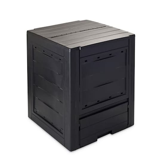 Κομποστοποιητής Toomax Fashion Italy 260lt-κάδος Πλαστικός Κήπου 60x60x73cm Μαύρος Composter image 0