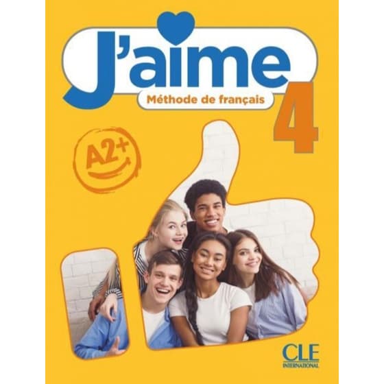 J'aime 4 Niveau A2+ - Livre de l'eleve image 0