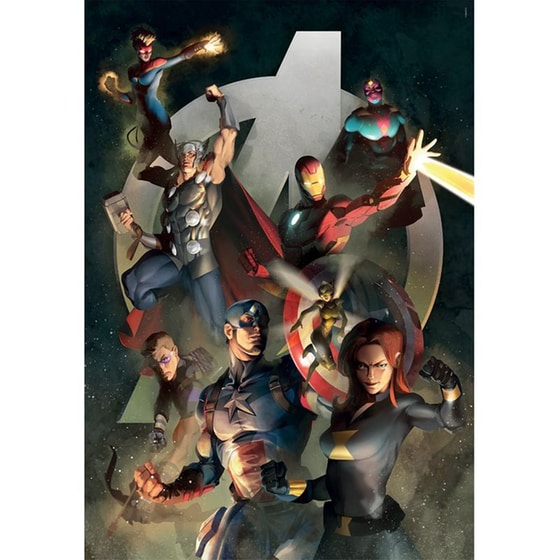 Παζλ Clementoni High Quality Collection Marvel The Avengers (1000 Κομμάτια) image 1