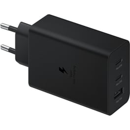 Φορτιστής Πρίζας Samsung Trio Super Fast 3ports Usb,2x Usb-C 65W - Black