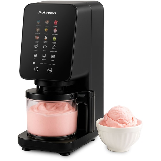 Παγωτομηχανή ROHNSON R5655 VLCREME 3 x 450 ml Μαύρο image 0
