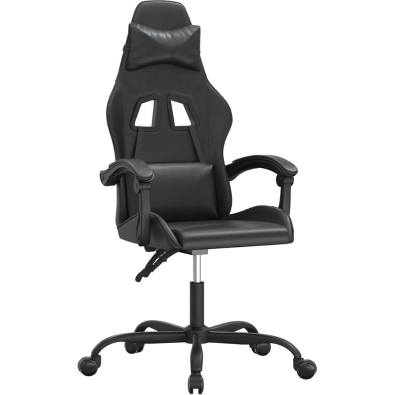Καρέκλα Gaming VIDAXL 3143850 από Τεχνητό Δέρμα - Μαύρη