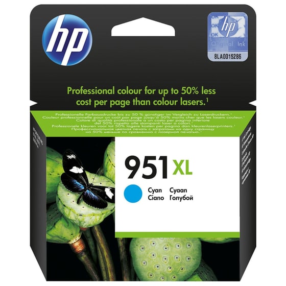 HP 951XL Κυανό Μελάνι Εκτυπωτή CN046AE image 7
