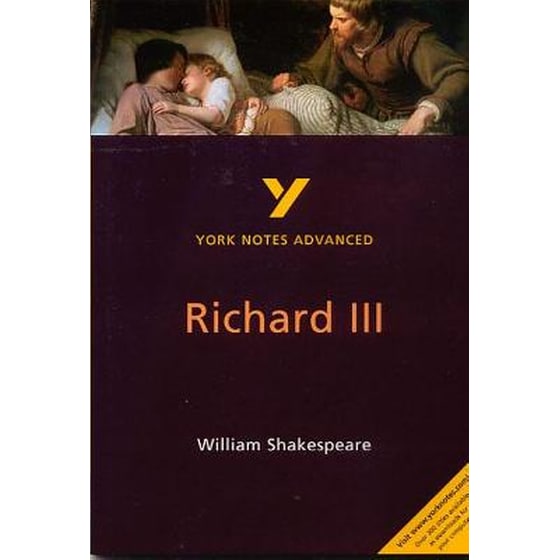Richard III: York Notes Advanced everything you need to catch up, study and prepare for and 2023 and 2024 exams and assessments image 0