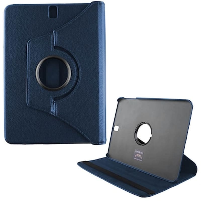 VOLTE-TEL Θήκη Tablet Samsung Galaxy Tab A 8 - Volte-tel Leather Book Rotating Stand - Blue