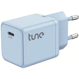 Φορτιστής Πρίζας Tune Turbo PD Type-C Wall Charger USB-C 20W - Blue