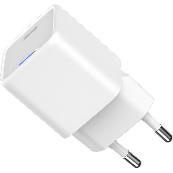 Φορτιστής Πρίζας Tune Turbo PD Type-C Wall Charger 30W (with LED light) - White image 2