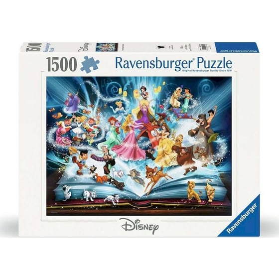 Παζλ Ravensburger Το Μαγικό Βιβλίο της Disney (1500 Κομμάτια) image 0