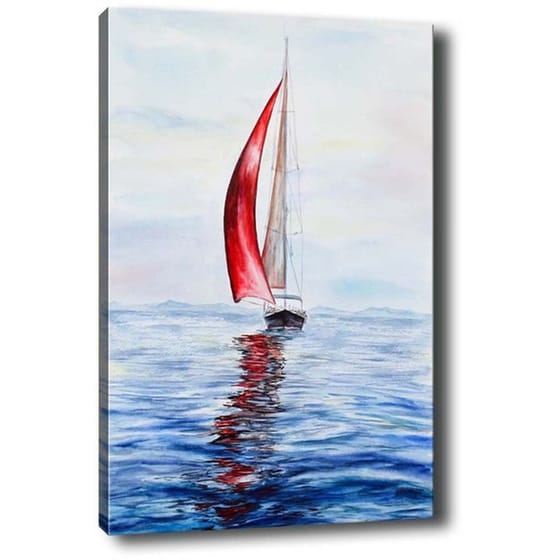Μοντέρνος Πίνακας 24Mall Καράβι 50x70 cm image 0