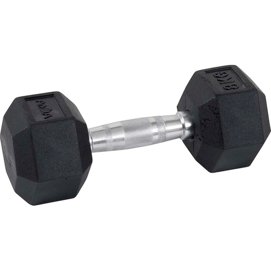 Βαράκι Εξάγωνο 40 kg Amila Rubber Cover Class A 84599 από Ατσάλι με Επένδυση Λάστιχου - Μαύρο image 0