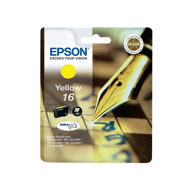 Epson 16 Κίτρινο Μελάνι Εκτυπωτή C13T16244010 EPSON