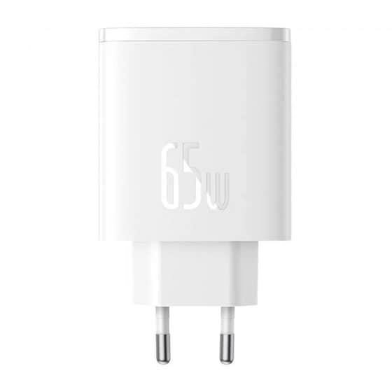 Φορτιστής Πρίζας Baseus OS-Cube Pro 2x USB-C/ 1x USB 65W - Λευκό P10152301213-00 image 1