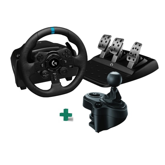 LOGITECH Gaming Set G923 Xbox One/PC Driving Wheel & Driving Force Shifter image 0