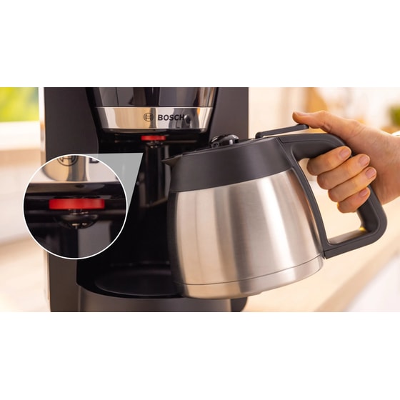 BOSCH TKA6M273 1.1 L 1000 W Μαύρο Καφετιέρα Φίλτρου image 9