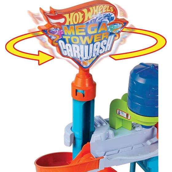 Hot Wheels Mega Πλυντήριο Χρωμοκεραυνών (HDP05) image 1