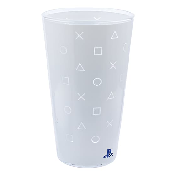 Ποτήρι Paladone Playstation Γυάλινο 400 ml - Γκρι image 0