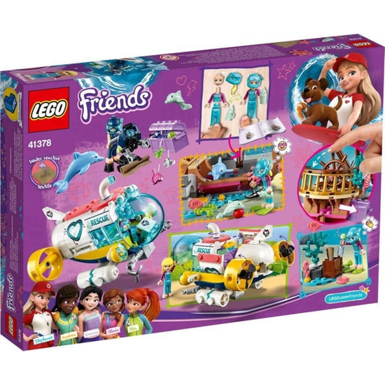 LEGO® Friends Αποστολή Διάσωσης Δελφινιών (41378) image 0