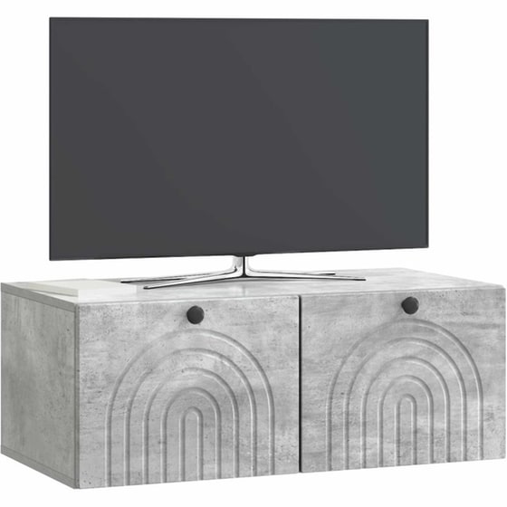 Επιτοίχιο Έπιπλο Τηλεόρασης VidaXL 78.5x41x30 cm - Γκρι image 1
