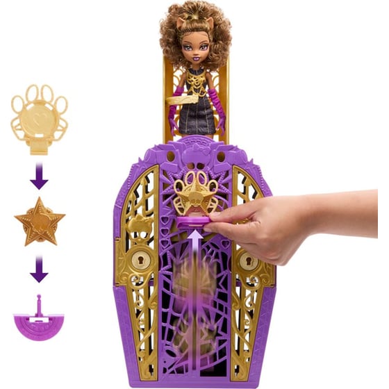 Monster High Κούκλα Hauntlywood - Clawdeen (JBG80) image 2