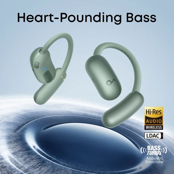 Ακουστικά Bluetooth Soundcore AeroFit 2 - Minty Green image 6