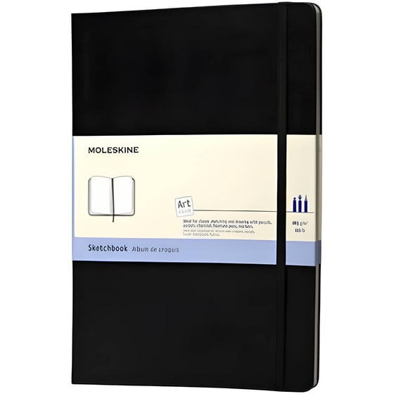 Σημειωματάριο Moleskine SketchBook Μαύρο XL (1 Τεμάχιο) image 0