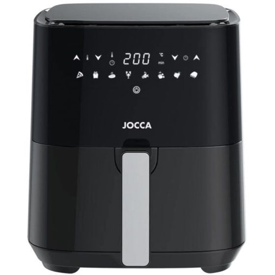 JOCCA J-2720 με Αποσπώμενο Κάδο 5 L 1450 W Μαύρο Φριτέζα Αέρος image 0