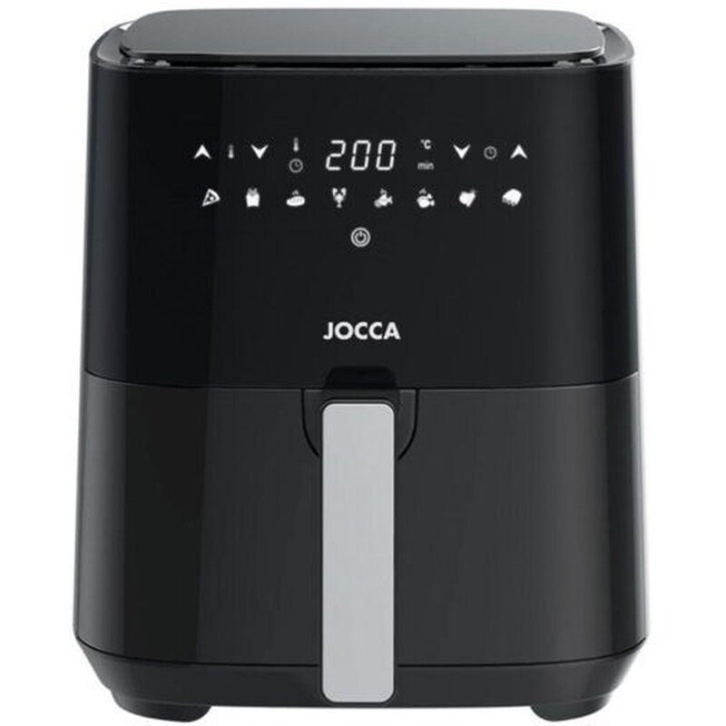JOCCA J-2720 με Αποσπώμενο Κάδο 5 L 1450 W Μαύρο Φριτέζα Αέρος