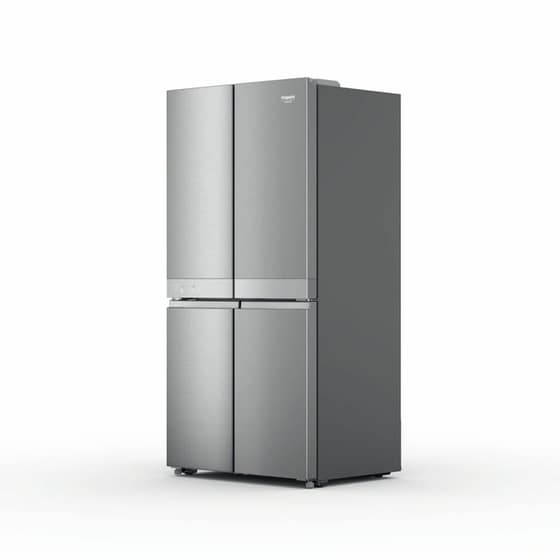 HOTPOINT HAQ9 E2L EF Total No Frost 631 Lt Ασημί Ψυγείο Ντουλάπα image 2