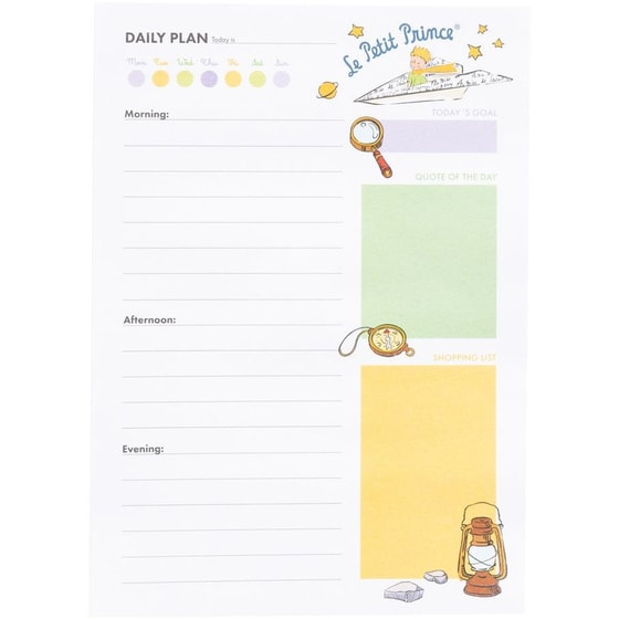 Ημερολόγιο Πλάνο Erik To Do List Α5 Ο Μικρός Πρίγκιπας image 0