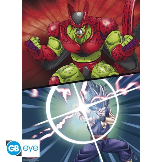 Αφίσα Dragon Ball Gohan vs Cell Max Κάθετη 38 x 52 cm image 0