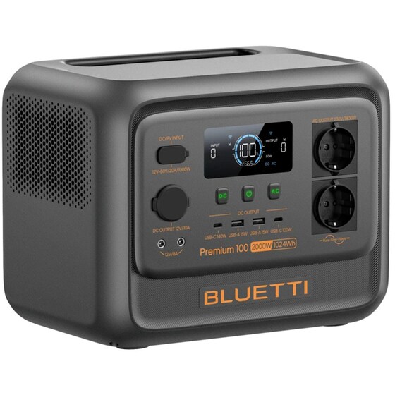 Bluetti Power Station Premium 100 V2 - Μαύρο image 4