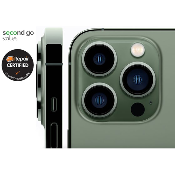 Μεταχειρισμένο Apple iPhone 13 Pro 256GB Apine Green second go value Certified by iRepair image 4