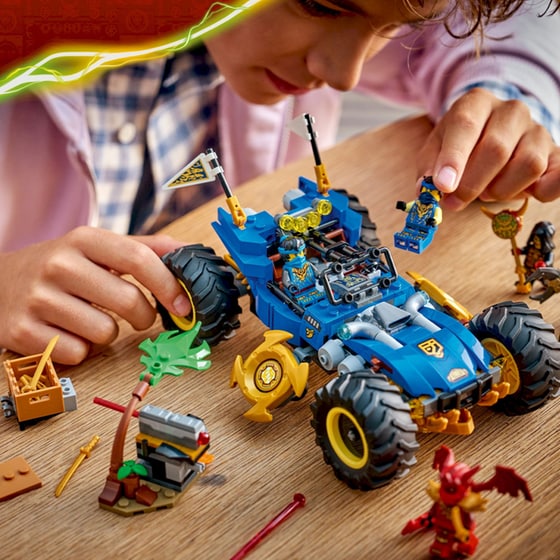 LEGO® NINJAGO® Μετατρεπόμενο Αυτοκίνητο του Τζέι (71856) image 3