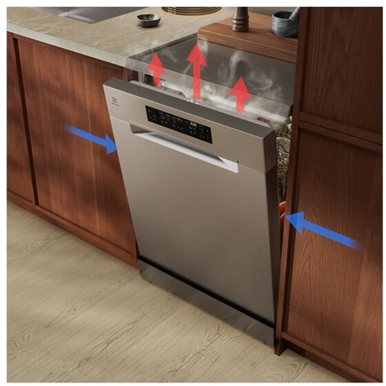 ELECTROLUX E52SE100SX για 13 Σερβίτσια Inox Πλυντήριο Πιάτων image 7