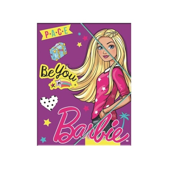 Nτοσιέ Με Λάστιχο Gim Α4 Barbie image 0