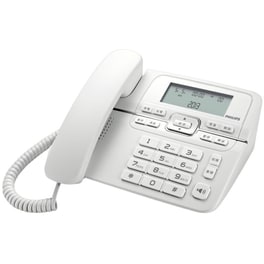 Ενσύρματο Τηλέφωνο PHILIPS M20W/GRS - Λευκό