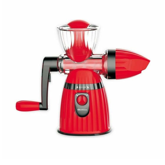 QUTTIN Slow Juicer Κόκκινο Χειροκίνητος Αποχυμωτής image 0