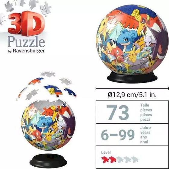 3D Παζλ Ravensburger Pokemon (72 Κομμάτια) image 5