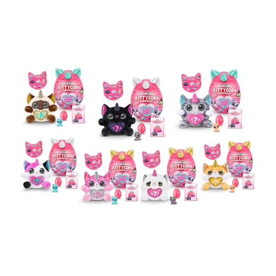 Zuru Αυγό Rainbocorns Kittycorn Sparkle Series 5 (7 Σχέδια) image 4