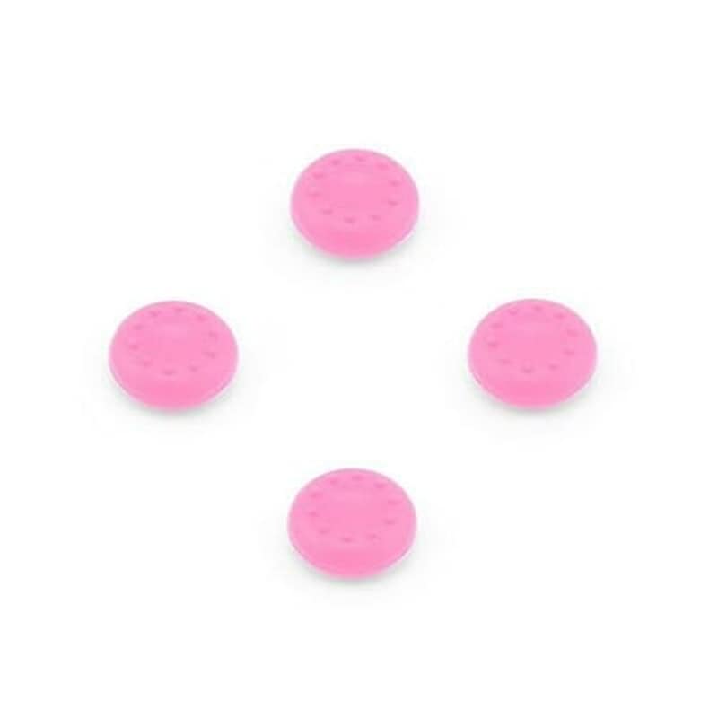 OEM Analog Controller Thumb Stick Silicone Grip Caps Cover 4x Pink