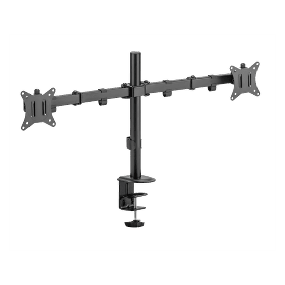 Βάση στήριξης οθόνης με βραχίονα SBOX LCD-352/2-2 17" - 32" - Μαύρο image 0