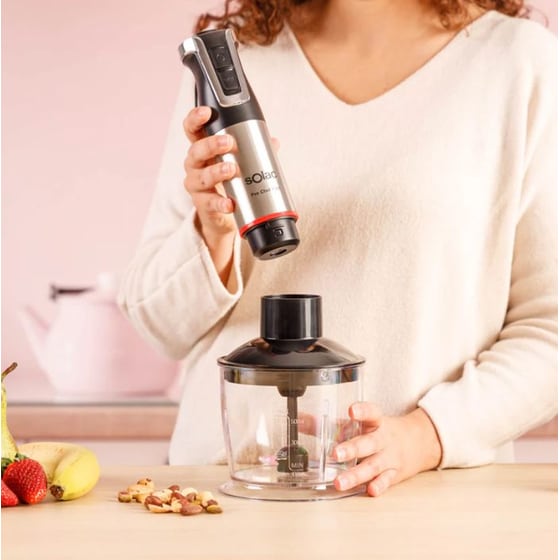 Σετ Ραβδομπλέντερ SOLAC BA5618 PRO CHEF 1500 W Ασημί/Μαύρο image 2